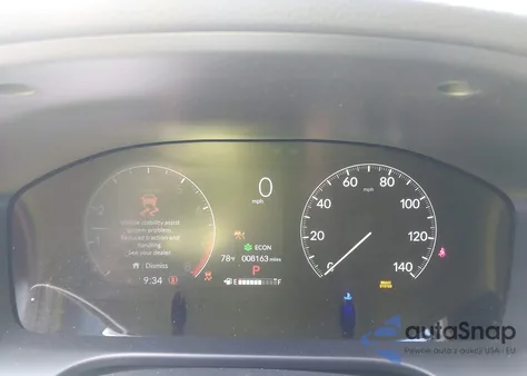 2025 Honda Hr-V 2Wd Sport z USA, uszkodzony, nr VIN 3CZRZ1H51SM719514